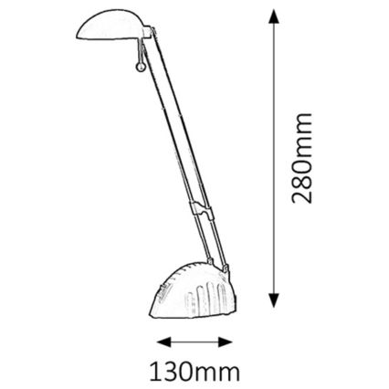 Rabalux 4335 - Barn LED-Lampa RONALD 1xLED/5W/230V