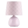 Rabalux 4384 - Bordslampa ELLIE E14/40W rosa