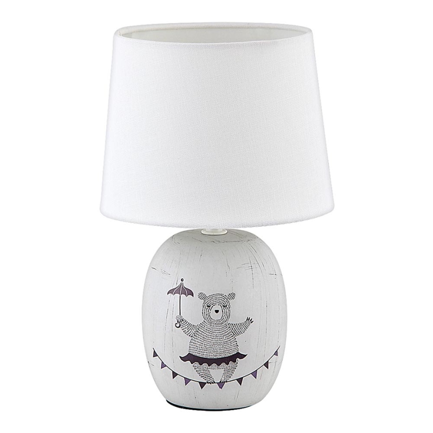 Rabalux 4607 - Bordslampa Barn DORKA 1xE14/40W/230V grå