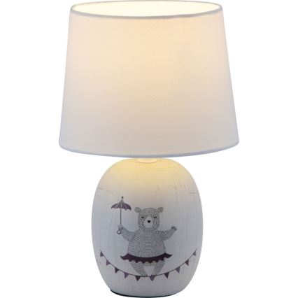 Rabalux 4607 - Bordslampa Barn DORKA 1xE14/40W/230V grå