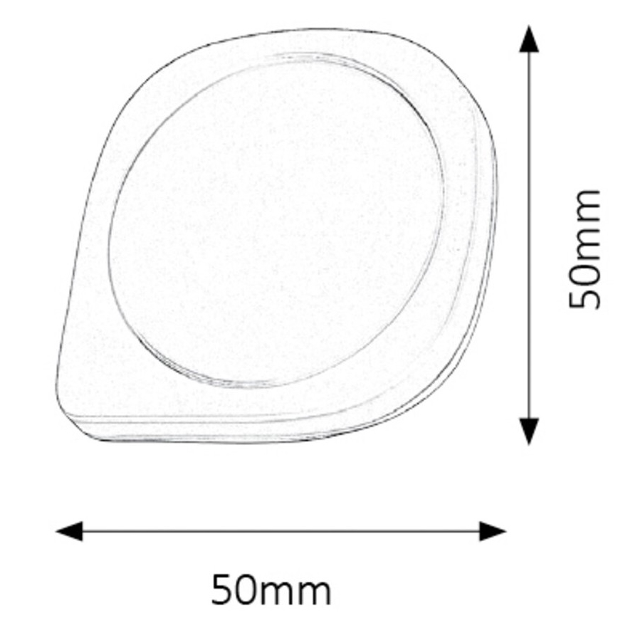 Rabalux - LED-lampa med sensor LED/0,5W/230V 2700K vit