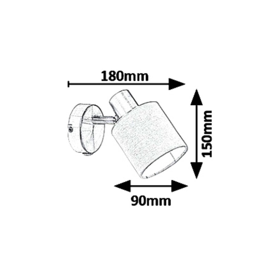 Rabalux 5009 - Spotlight NATINA 1xE14/25W/230V