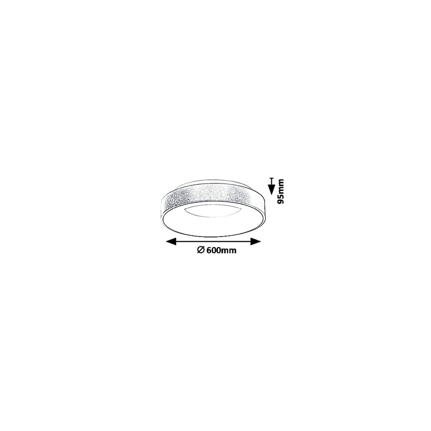 Rabalux 5053 - LED Takbelysning BilMELA LED/50W/230V