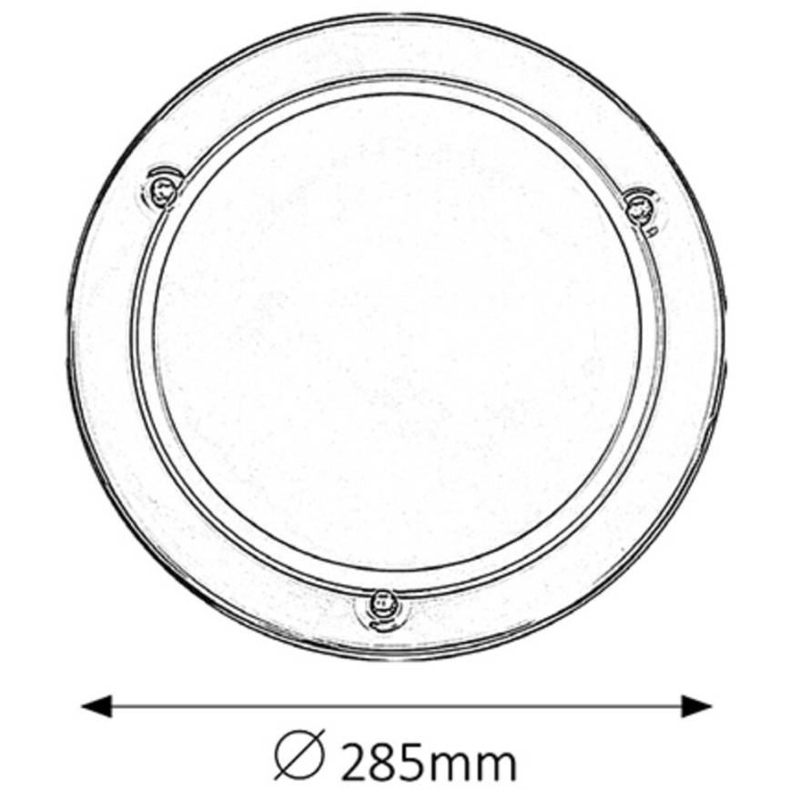 Rabalux - Taklampa 1xE27/60W/230V diameter 28,5 cm