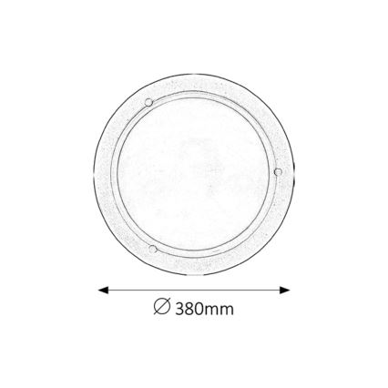 Rabalux - Taklampa 2xE27/60W/230V diameter 38 cm