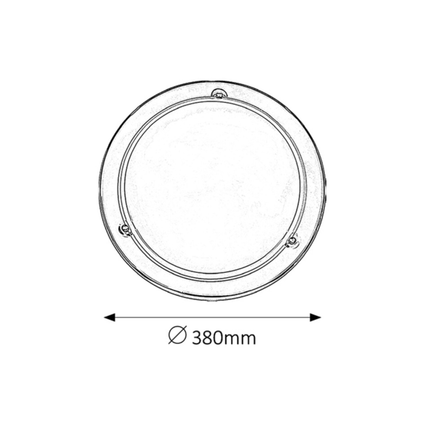 Rabalux - Taklampa 2xE27/60W/230V diameter 38 cm