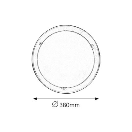 Rabalux - Taklampa 2xE27/60W/230V diameter 38 cm