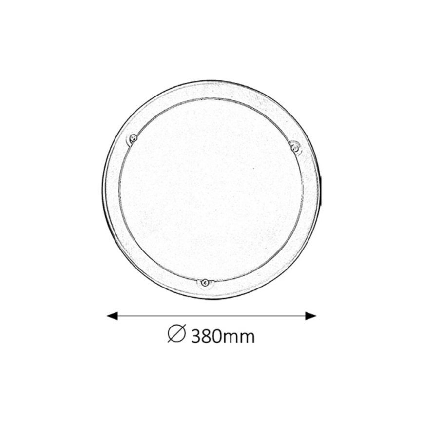 Rabalux - Taklampa 2xE27/60W/230V diameter 38 cm
