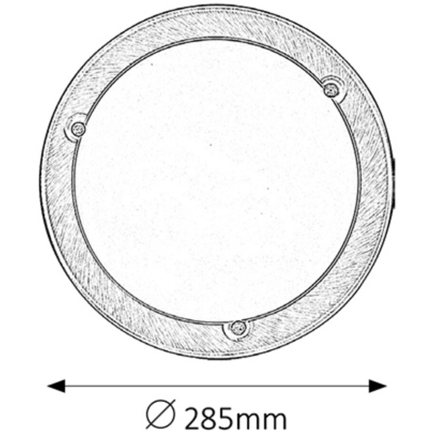 Rabalux - Taklampa 1xE27/60W/230V