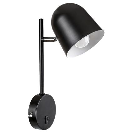 Rabalux - Vägglampa  1xE14/40W/230V svart 