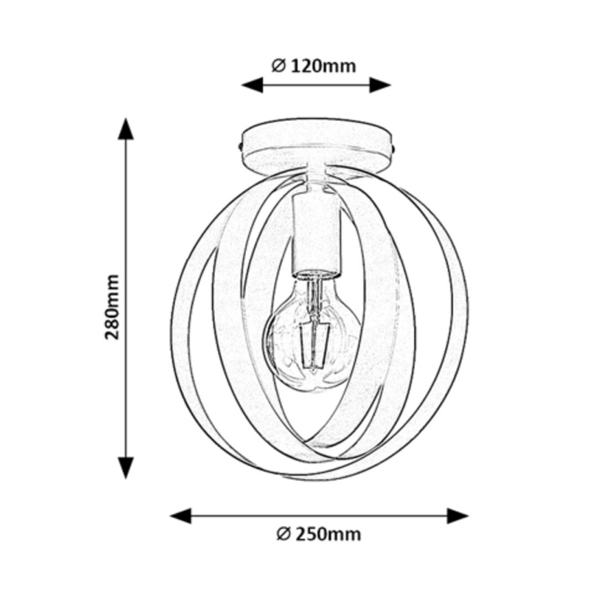 Rabalux - Bordslampa 1xE27/40W/230V