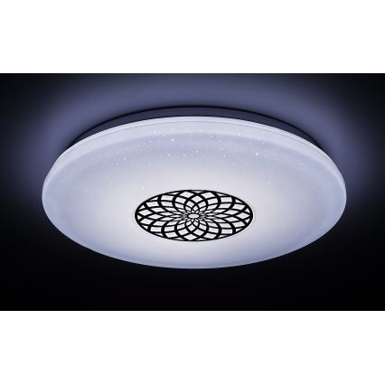Rabalux - LED RGB dimbar taklampa LED/24W/230V 3000-6500K Wi-Fi Tuya diameter 39,5 cm + fjärrkontroll
