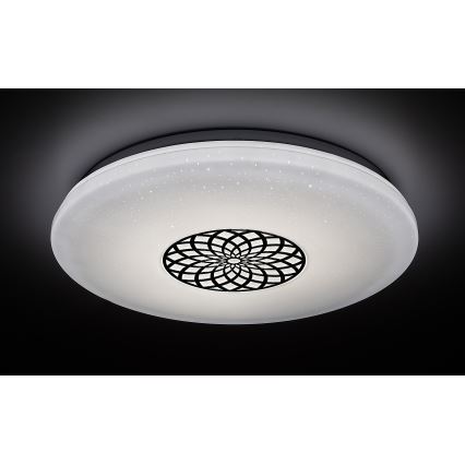 Rabalux - LED RGB dimbar taklampa LED/24W/230V 3000-6500K Wi-Fi Tuya diameter 39,5 cm + fjärrkontroll