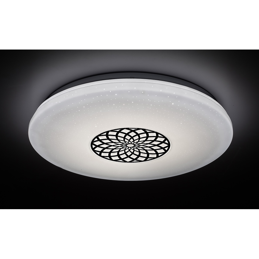 Rabalux - LED RGB dimbar taklampa LED/24W/230V 3000-6500K Wi-Fi Tuya diameter 39,5 cm + fjärrkontroll