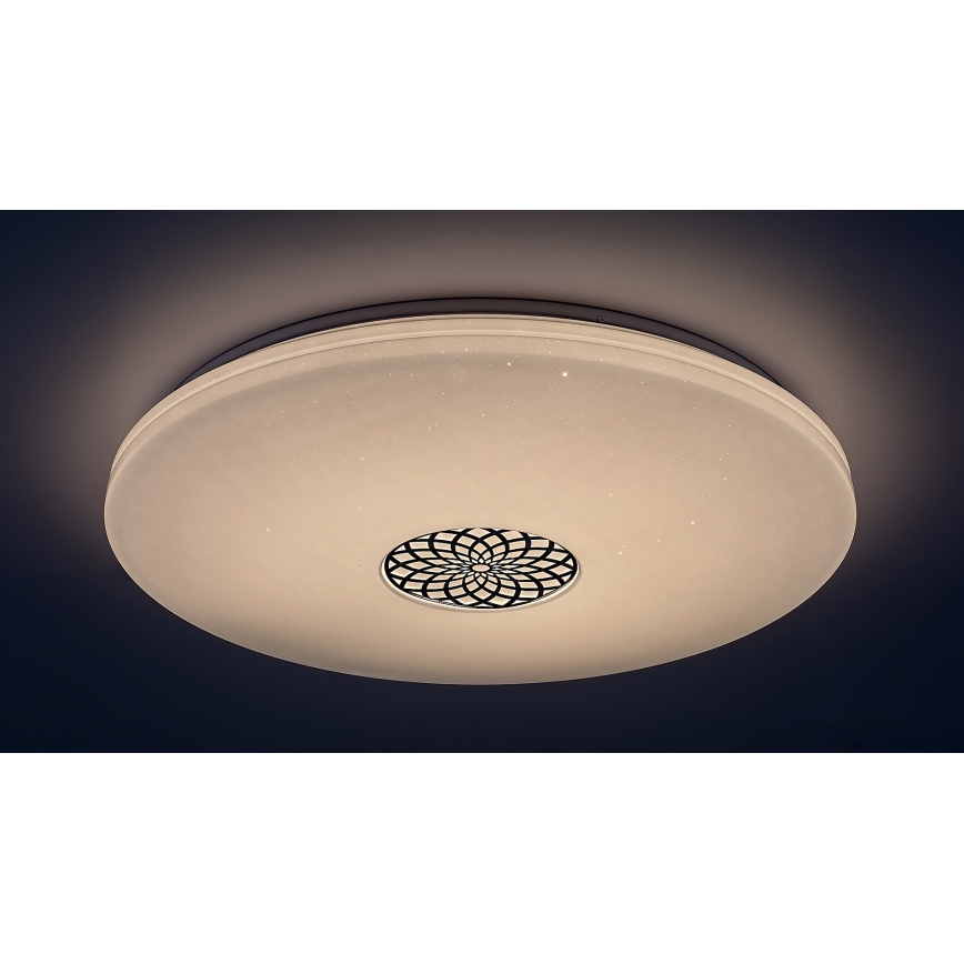 Rabalux - LED RGB dimbar taklampa LED/40W/230V 3000-6500K Wi-Fi Tuya Ø 60 cm + fjärrkontroll