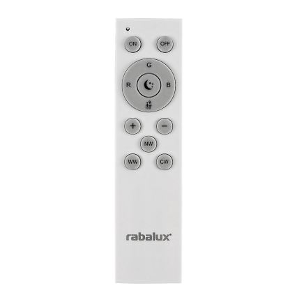 Rabalux - LED RGB dimbar taklampa LED/40W/230V 3000-6500K Wi-Fi Tuya Ø 60 cm + fjärrkontroll