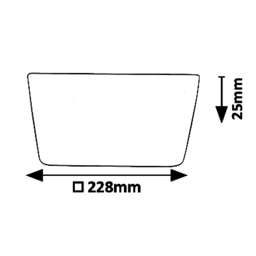 Rabalux - LED infälld taklampa OLEG LED/24W/230V IP65