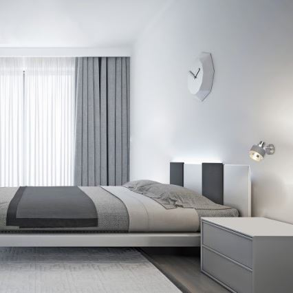 Rabalux 5379 - Väggspotlight BASIL 1xE14/40W/230V