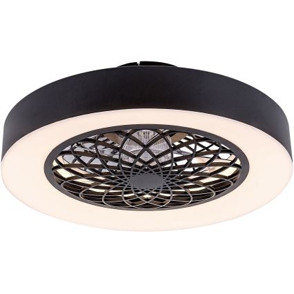 Rabalux 5419 - LED Dimbar lampa med fläkt ADONIAS LED/35W/230V + fjärrkontroll