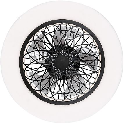 Rabalux 5419 - LED Dimbar lampa med fläkt ADONIAS LED/35W/230V + fjärrkontroll