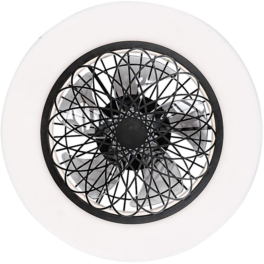 Rabalux 5419 - LED Dimbar lampa med fläkt ADONIAS LED/35W/230V + fjärrkontroll