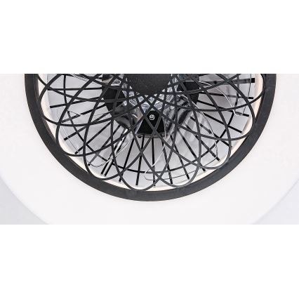 Rabalux 5419 - LED Dimbar lampa med fläkt ADONIAS LED/35W/230V + fjärrkontroll
