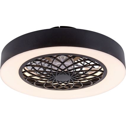 Rabalux 5419 - LED Dimbar lampa med fläkt ADONIAS LED/35W/230V + fjärrkontroll