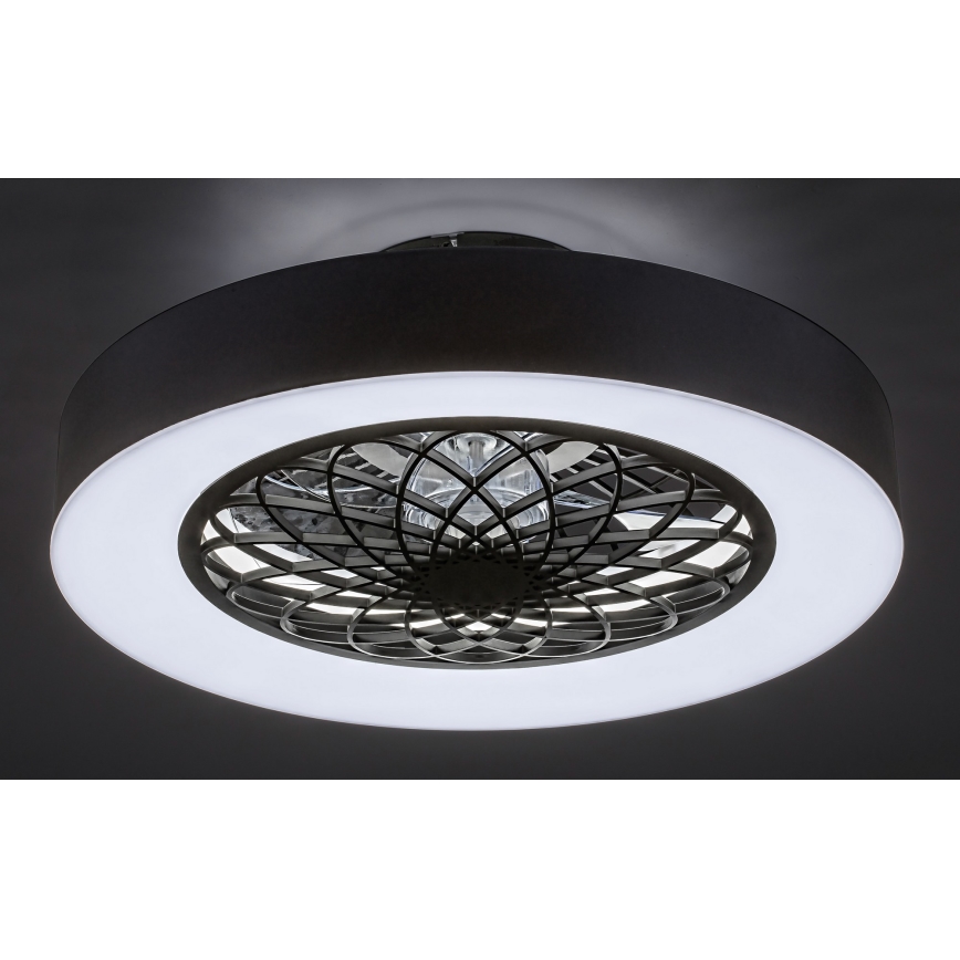 Rabalux 5419 - LED Dimbar lampa med fläkt ADONIAS LED/35W/230V + fjärrkontroll