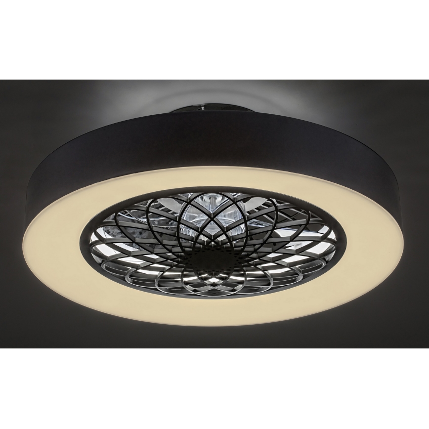 Rabalux 5419 - LED Dimbar lampa med fläkt ADONIAS LED/35W/230V + fjärrkontroll