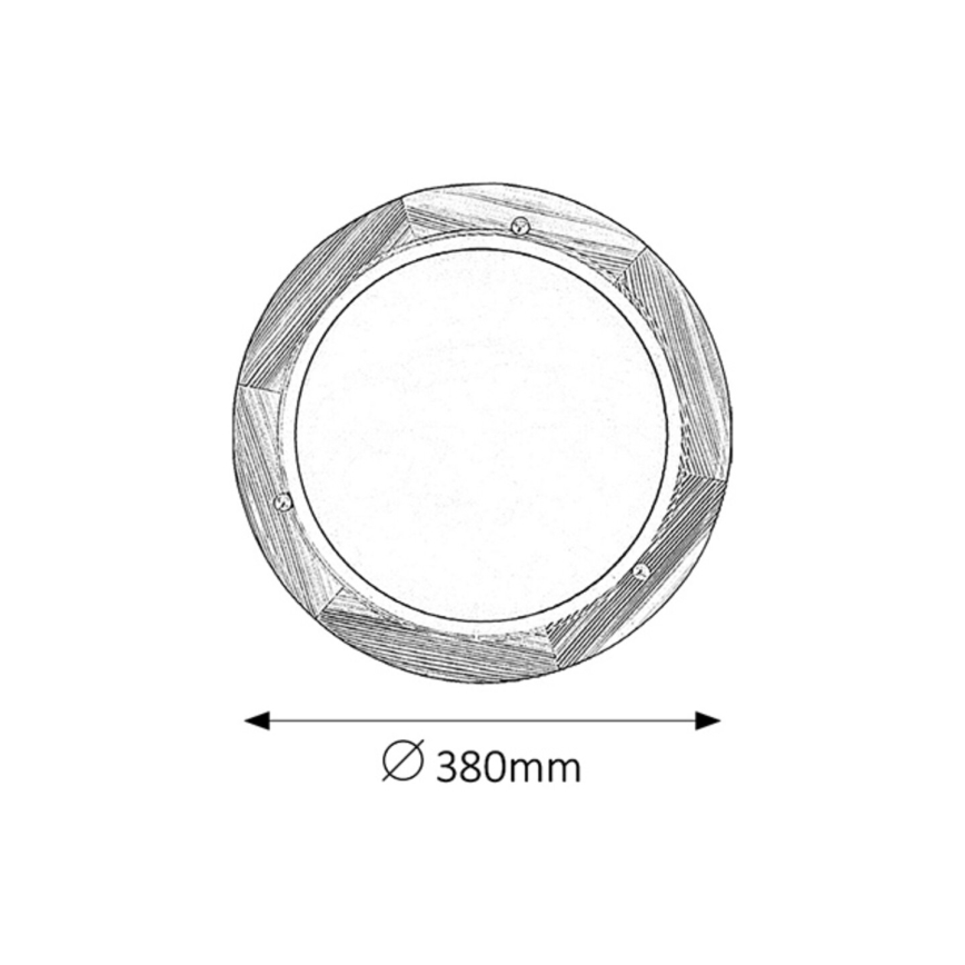 Rabalux - Taklampa 2xE27/60W/230V diameter 38 cm