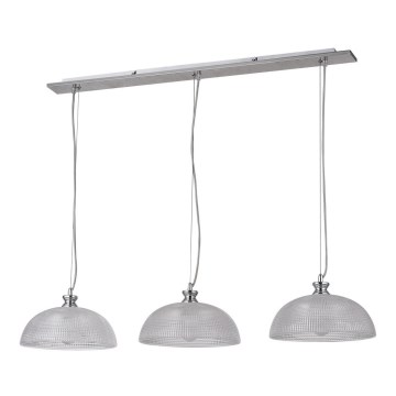 Rabalux 5460 - Ljuskrona med snöre PETRINA 3xE27/40W/230V