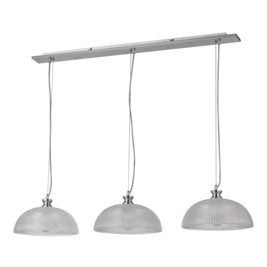 Rabalux 5460 - Ljuskrona med snöre PETRINA 3xE27/40W/230V