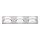 Rabalux 5491 - LED Badrumsbelysning vägg TONY 3xLED/5W/230V
