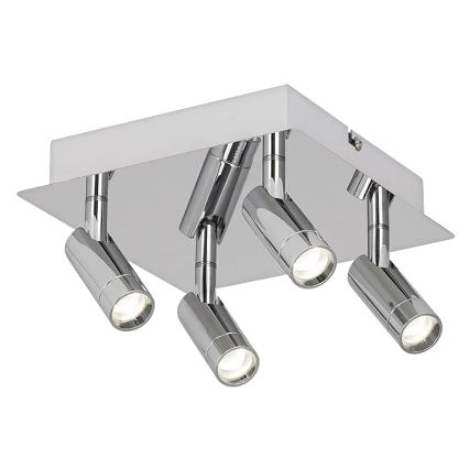 Rabalux 5496 - LED Spotlight GEORGE 4xLED/5,6W/230V glänsande krom IP44