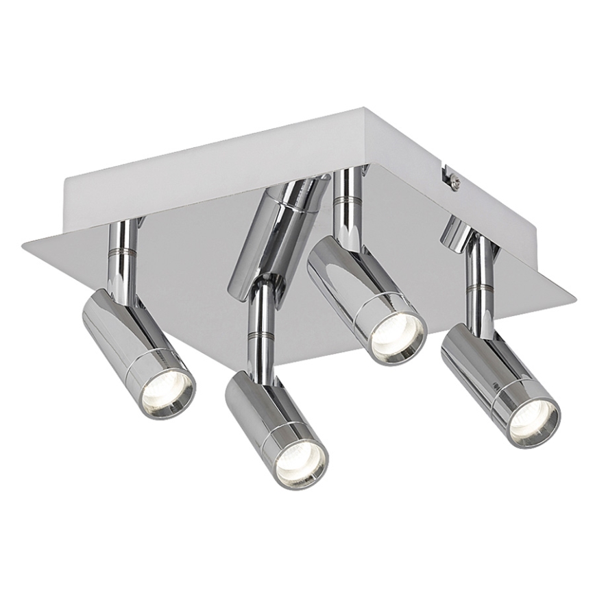 Rabalux 5496 - LED Spotlight GEORGE 4xLED/5,6W/230V glänsande krom IP44