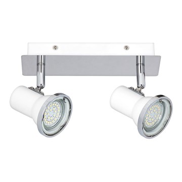 Rabalux 5498 - LED Badrum spotlight STEVE 2xGU10/4,5W/230V