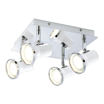 Rabalux 5500 - LED Badrum spotlight STEVE 4xGU10/4,5W/230V IP44