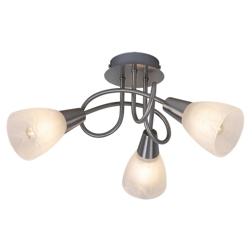 Rabalux 5532 - Ljuskrona JENNA 3xE14/40W/230V matt krom