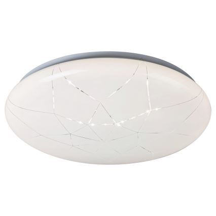 Rabalux - dimbar LED-taklampa 24W/230V, Wi-Fi, 3000-6500K, med fjärrkontroll, Ø 39 cm