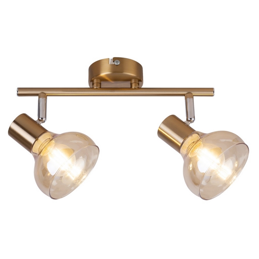 Rabalux 5547 - Spotlight HOLLY 2xE14/40W/230V guld