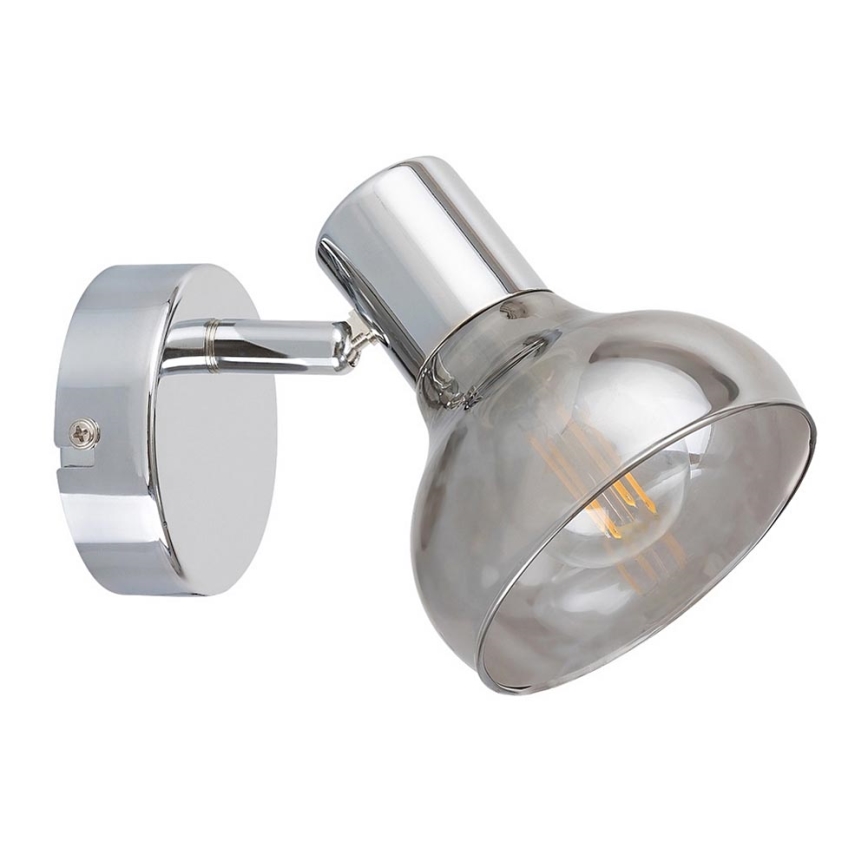 Rabalux 5555 - Väggbelysning HOLLY 1xE14/40W/230V glänsande krom