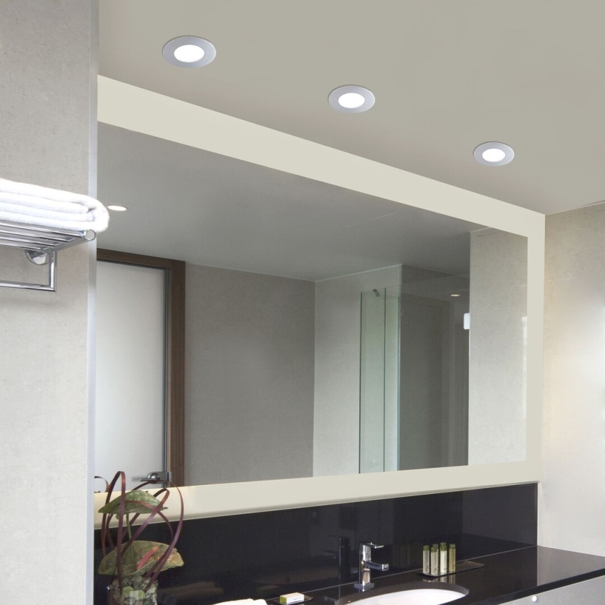 Rabalux 5584 - LED infälld Badrumbelysning LOIS LED/3W/230V IP44 4000K