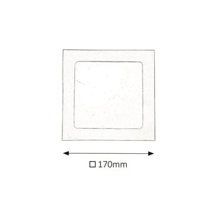 Rabalux 5591 - LED Badrum Hängande Takbelysning LOIS LED/12W/230V IP44 3000K