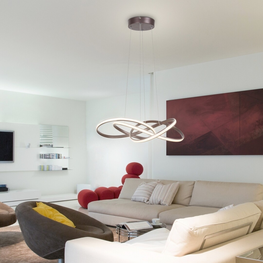Rabalux 5692 - LED Ljuskrona med snöre AMBROSEIO LED/40W/230V