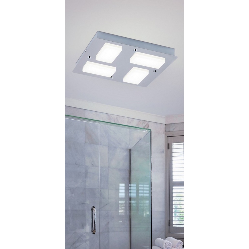 Rabalux 5725 - LED Badrumsbelysning tak RUBEN 4xLED/4,5W