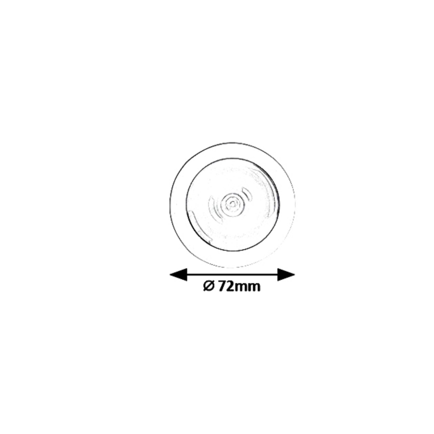 Rabalux - LED nattlampa med sensor LED/0,5W/3xAAA 4000K