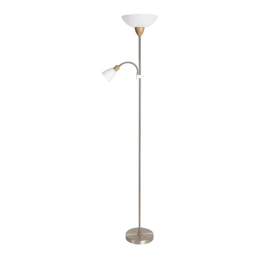 Rabalux 5739 - Golvlampa DIANA 1xE27/40W/230V + 1xE14/40W/230V