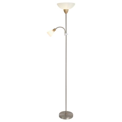 Rabalux 5739 - Golvlampa DIANA 1xE27/40W/230V + 1xE14/40W/230V