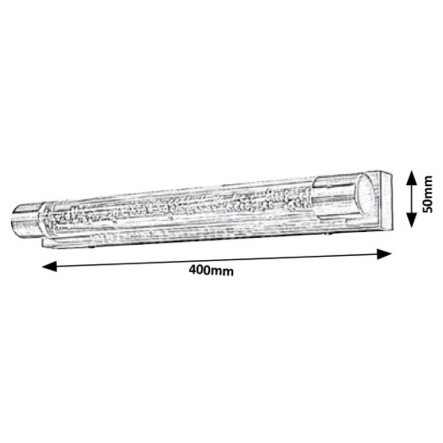 Rabalux 5786 - LED Badrumsbelysning vägg ABBEY 2xLED/5W/230V IP44