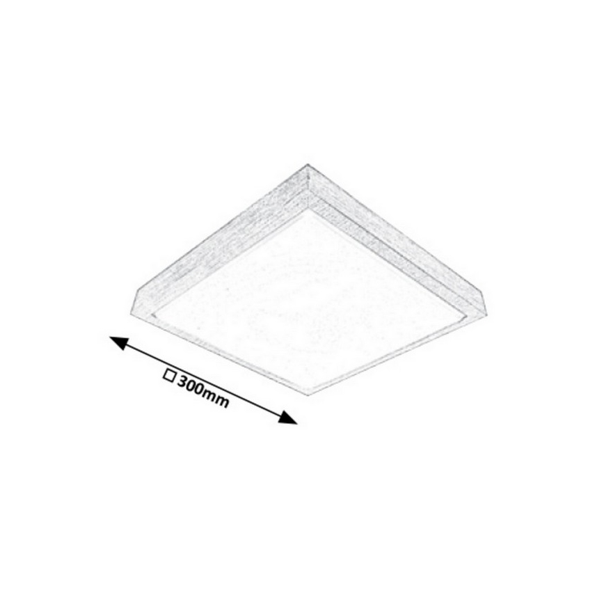 Rabalux 5796 - LED Takbelysning SASHA LED/18W/230V